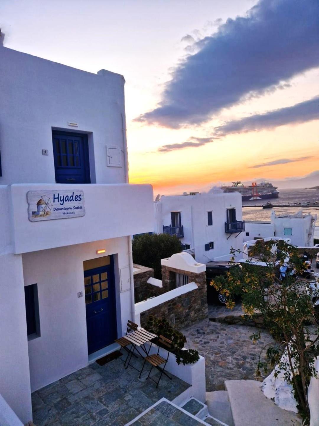 Hyades - Downtown Suites, Mykonos Town Exterior foto