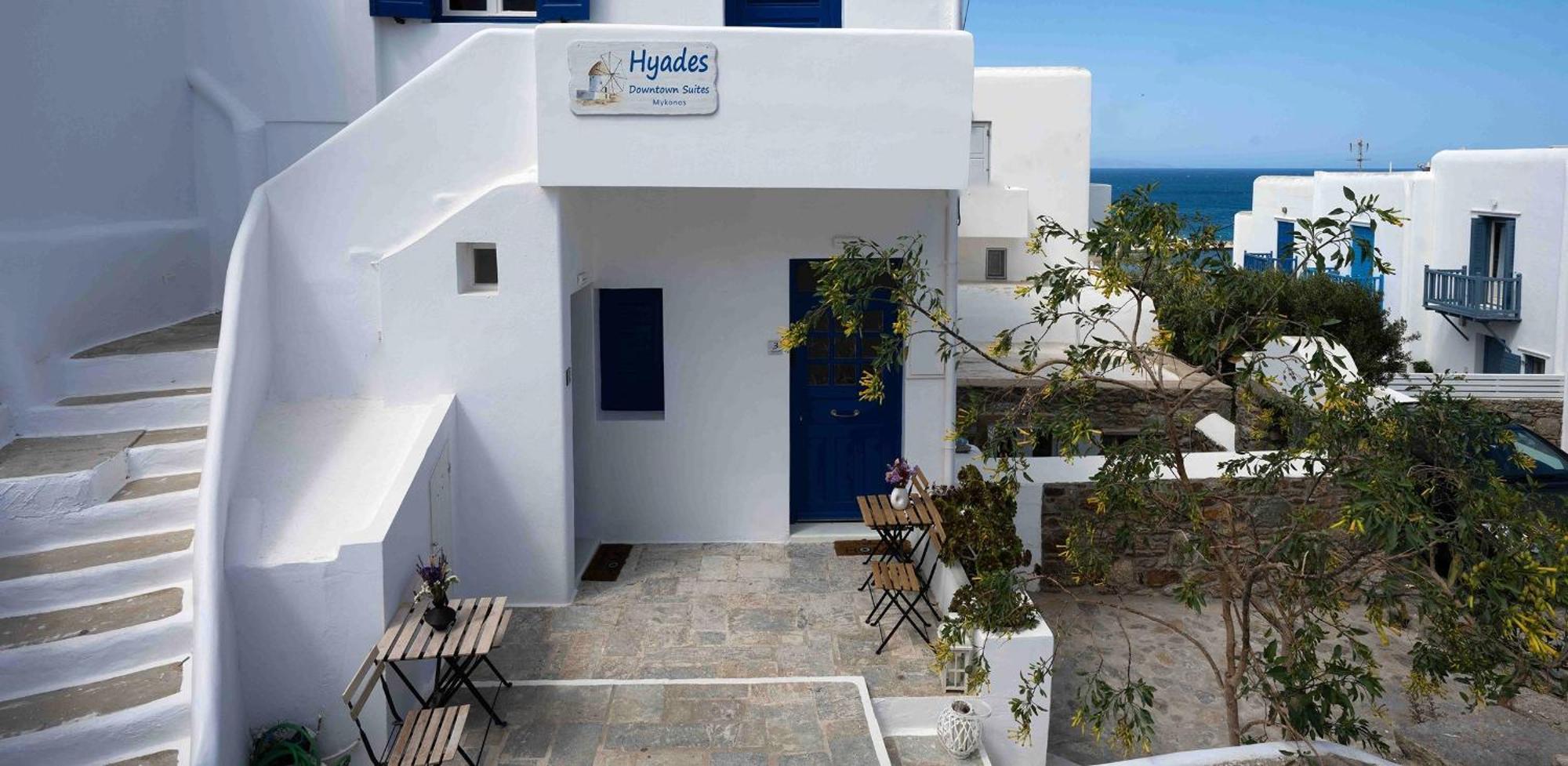 Hyades - Downtown Suites, Mykonos Town Exterior foto